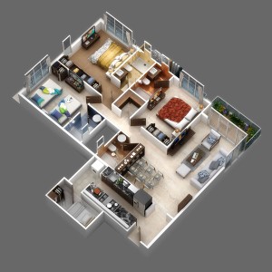 Shankar Sagar 3BHK